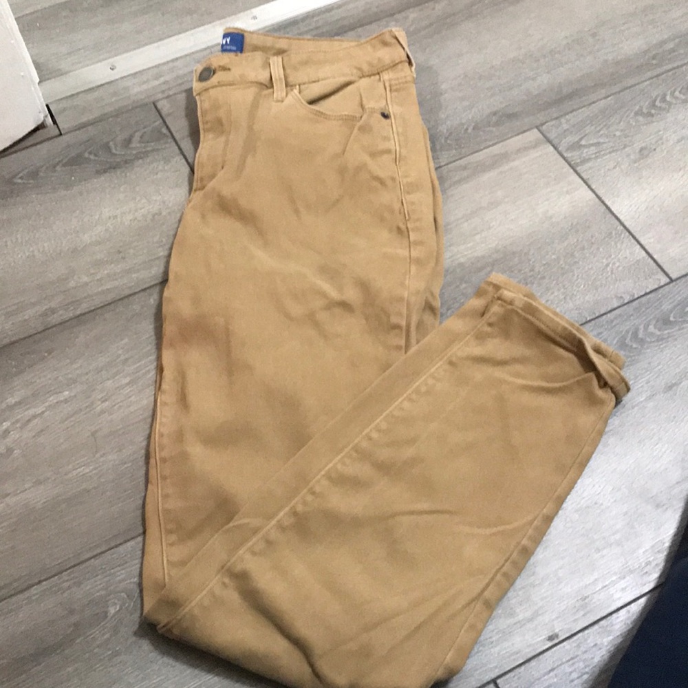 Khaki Skinny Pants
